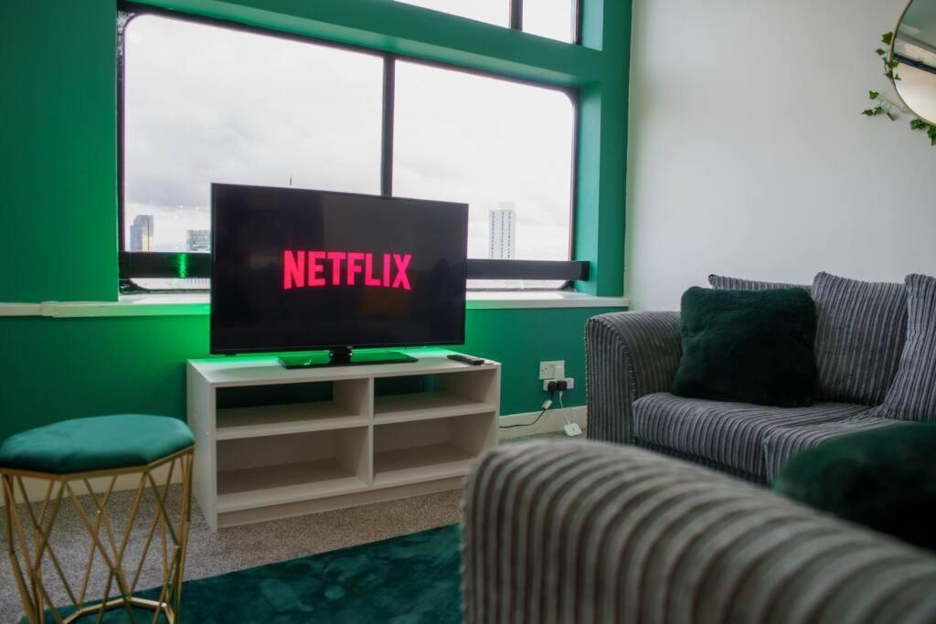 Manchester City Centre Apartment, Skyline View 外观 照片