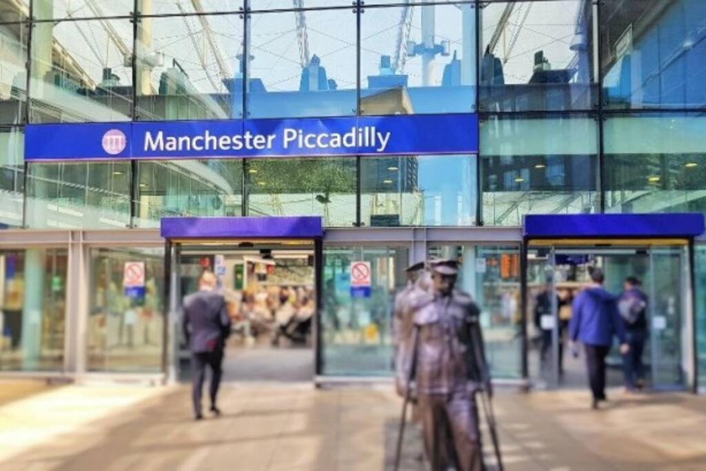 Manchester City Centre Apartment, Skyline View 外观 照片