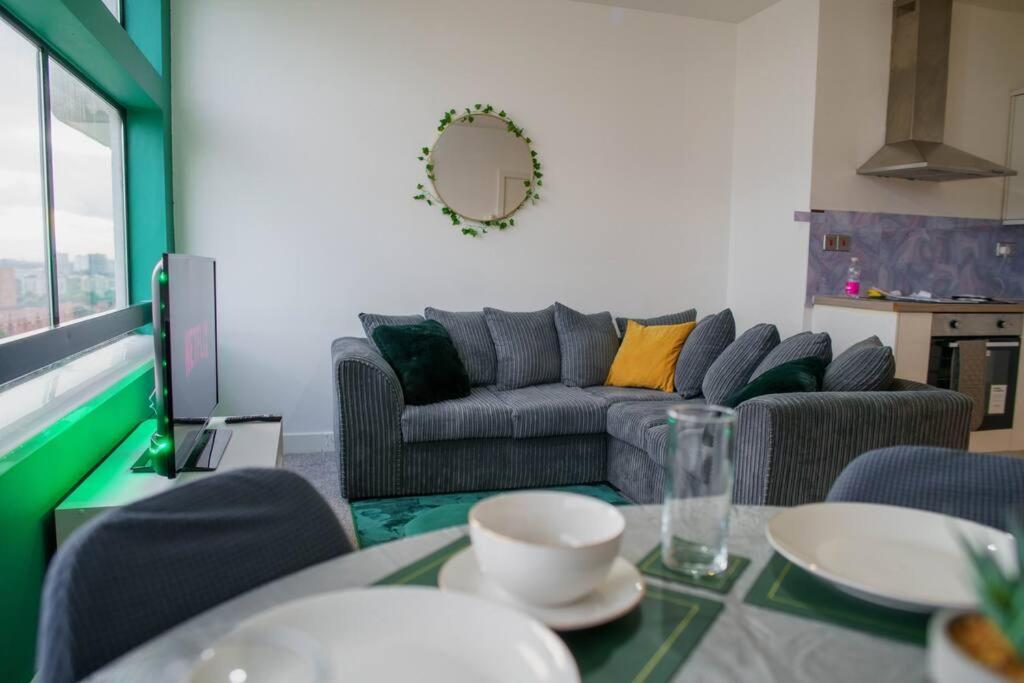 Manchester City Centre Apartment, Skyline View 外观 照片