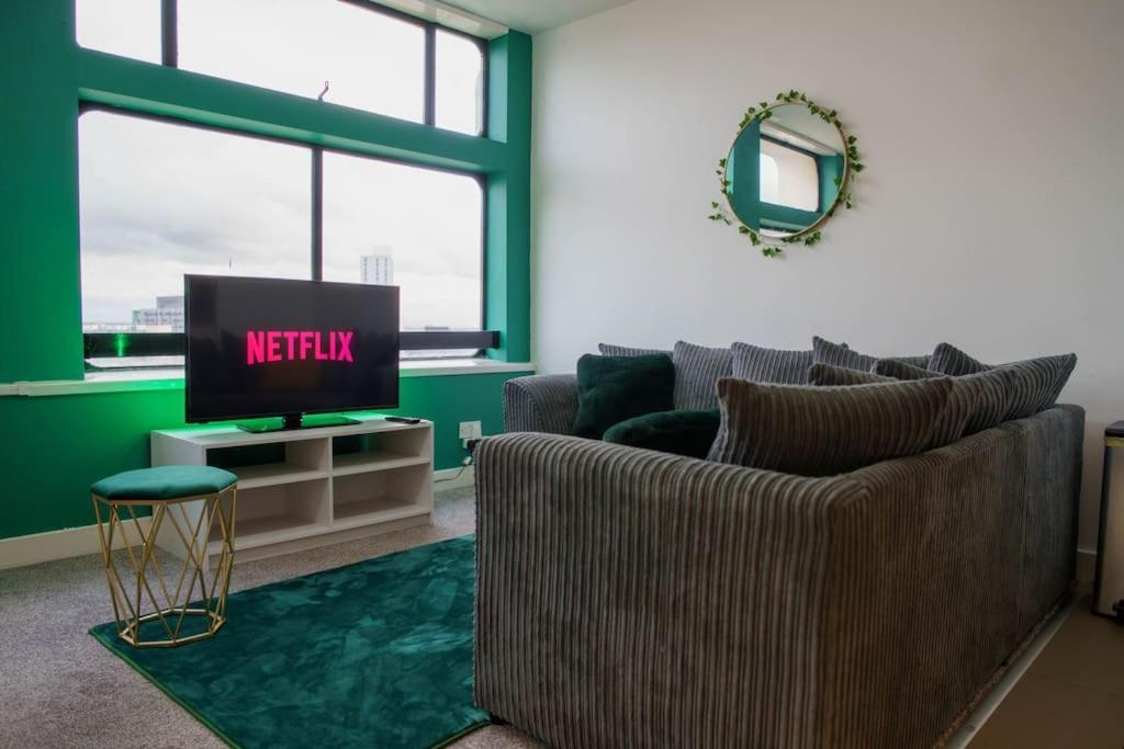 Manchester City Centre Apartment, Skyline View 外观 照片
