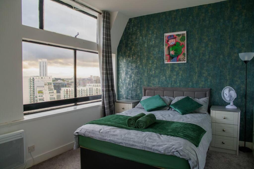 Manchester City Centre Apartment, Skyline View 外观 照片