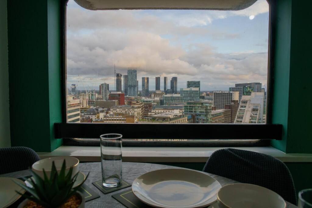 Manchester City Centre Apartment, Skyline View 外观 照片